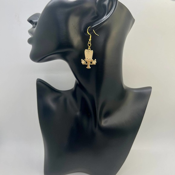 Beauty and the Beast Earrings - Lumiere Earrings - Disney Inspired Earrings - Picture 8 of 10